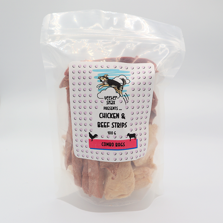 CHICKEN & BEEF STRIPS
