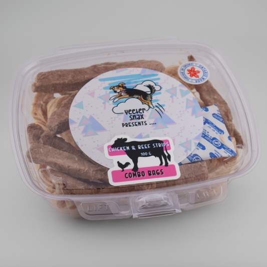 CHICKEN & BEEF STRIPS